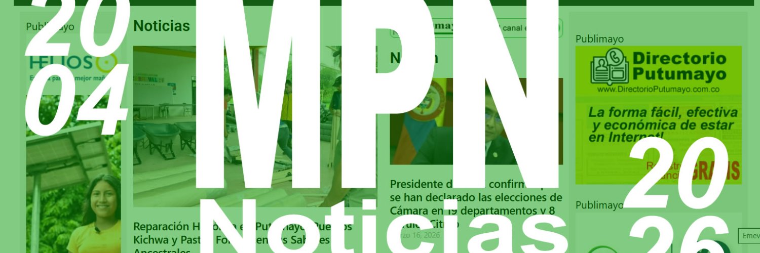 Mi Putumayo Noticias banner