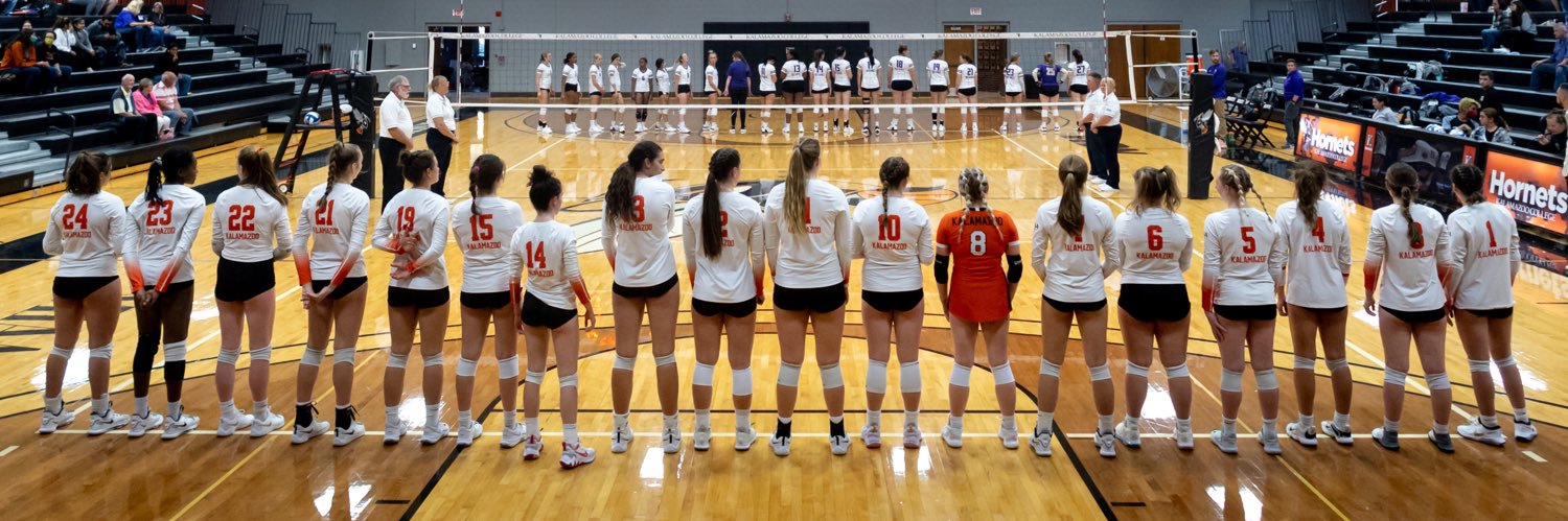 Kalamazoo College Volleyball banner
