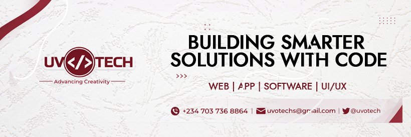 uvotechs's profile banner image