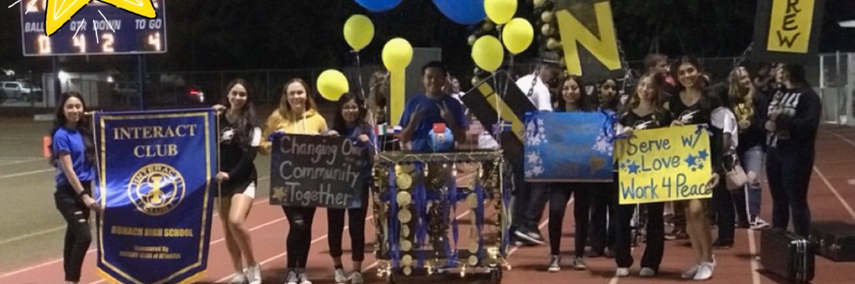 BCHS Interact Club banner