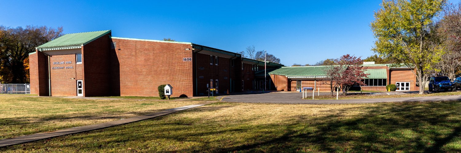 Highland Park Elementary banner