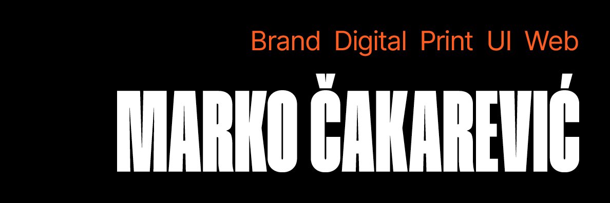 Marko Čakarević banner