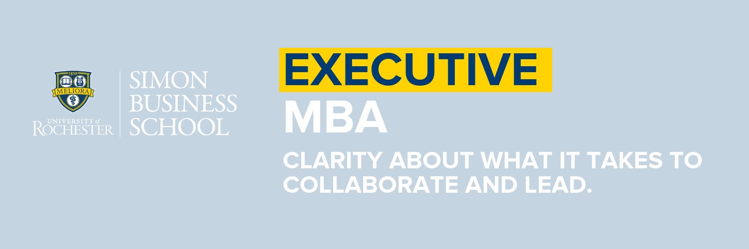 Simon Executive MBA banner