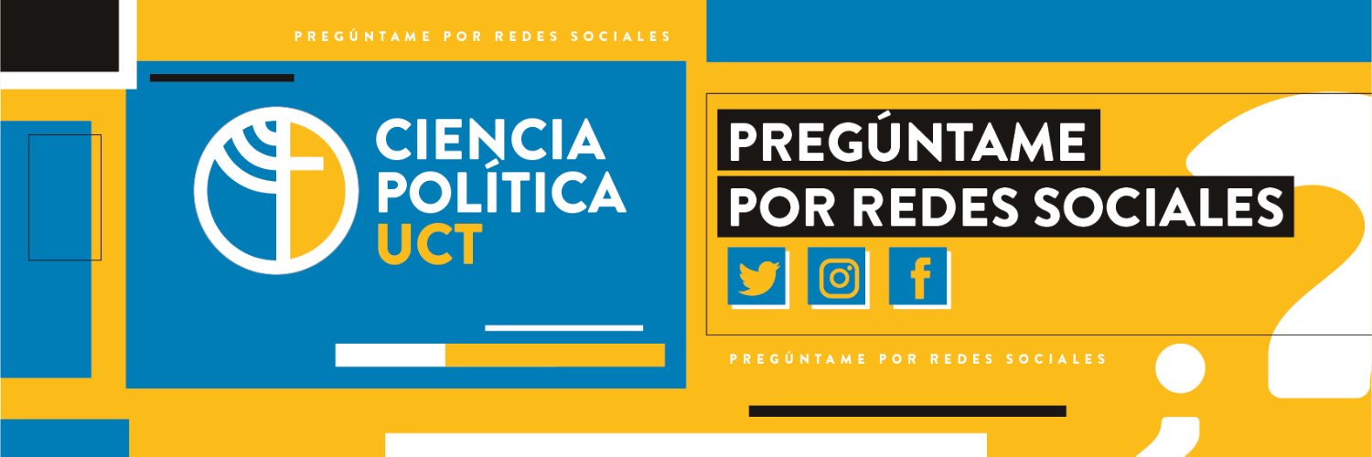 Ciencia Política UCT banner