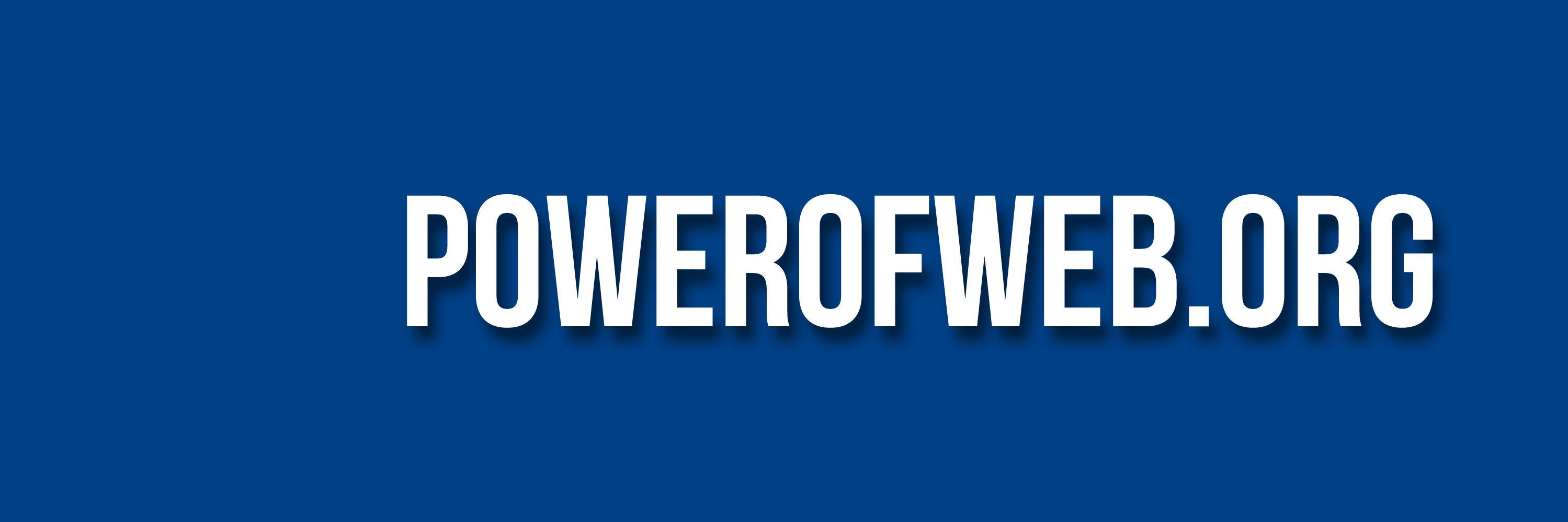 PowerOfWebORG's profile banner image