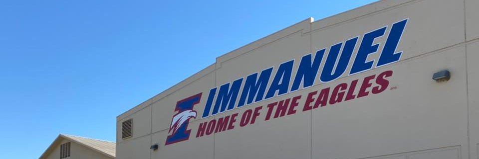 Immanuel Athletics banner