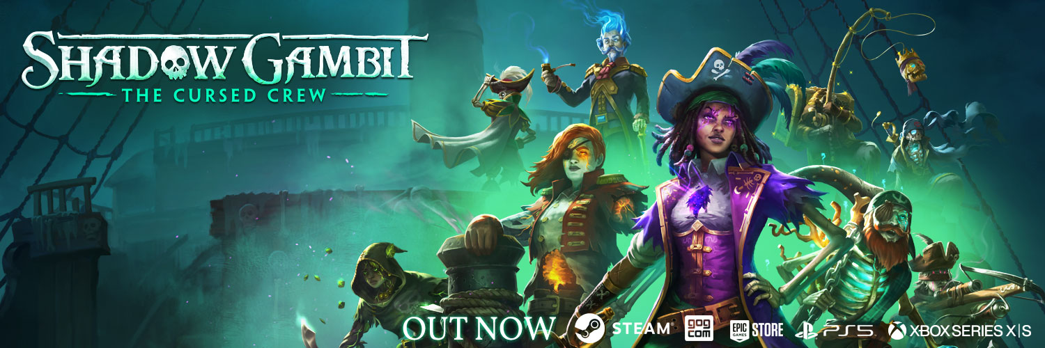 Shadow Gambit: The Cursed Crew 💀 Mimimi Games banner