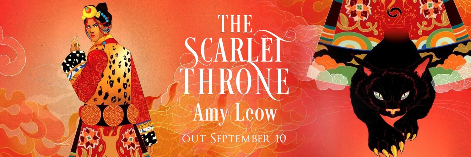 Amy Leow | buy THE SCARLET THRONE now!! banner