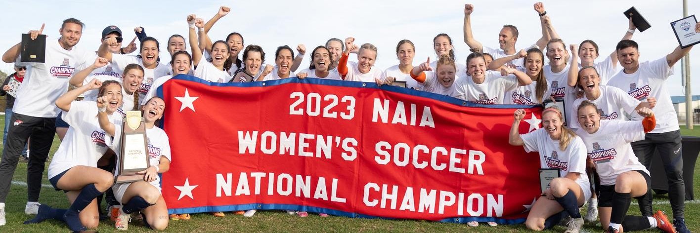 UC Women's Soccer banner