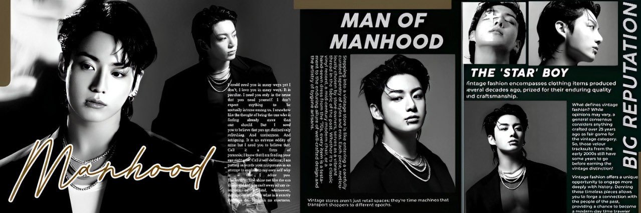 man of manhood ' banner