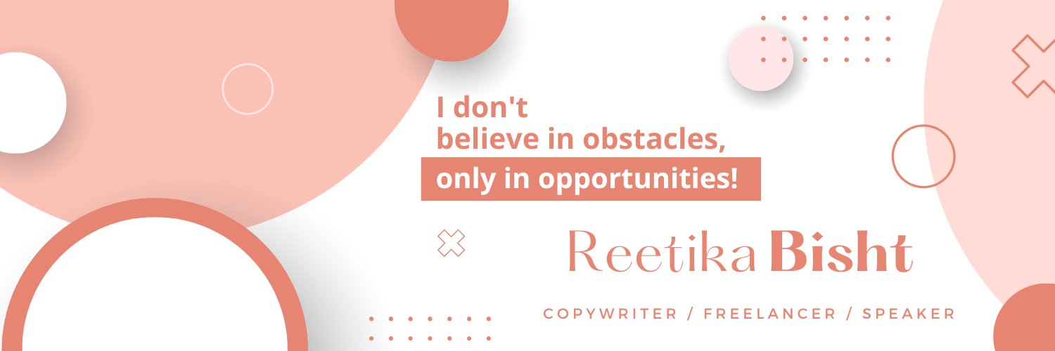 reetikabisht's profile banner image
