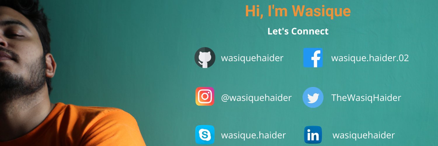 TheWasiqHaider's profile banner image