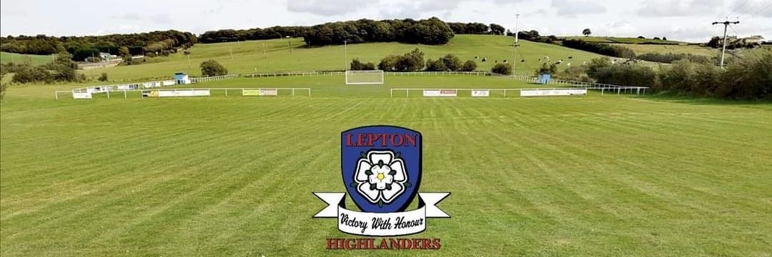 Lepton Highlanders FC & CC banner
