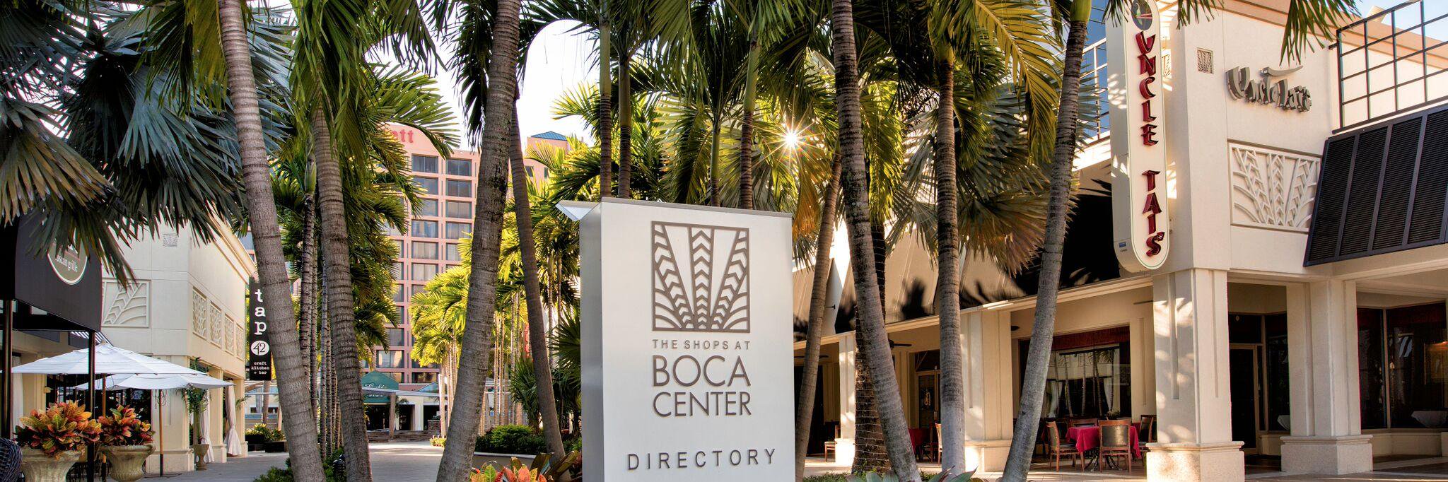 Boca Center banner
