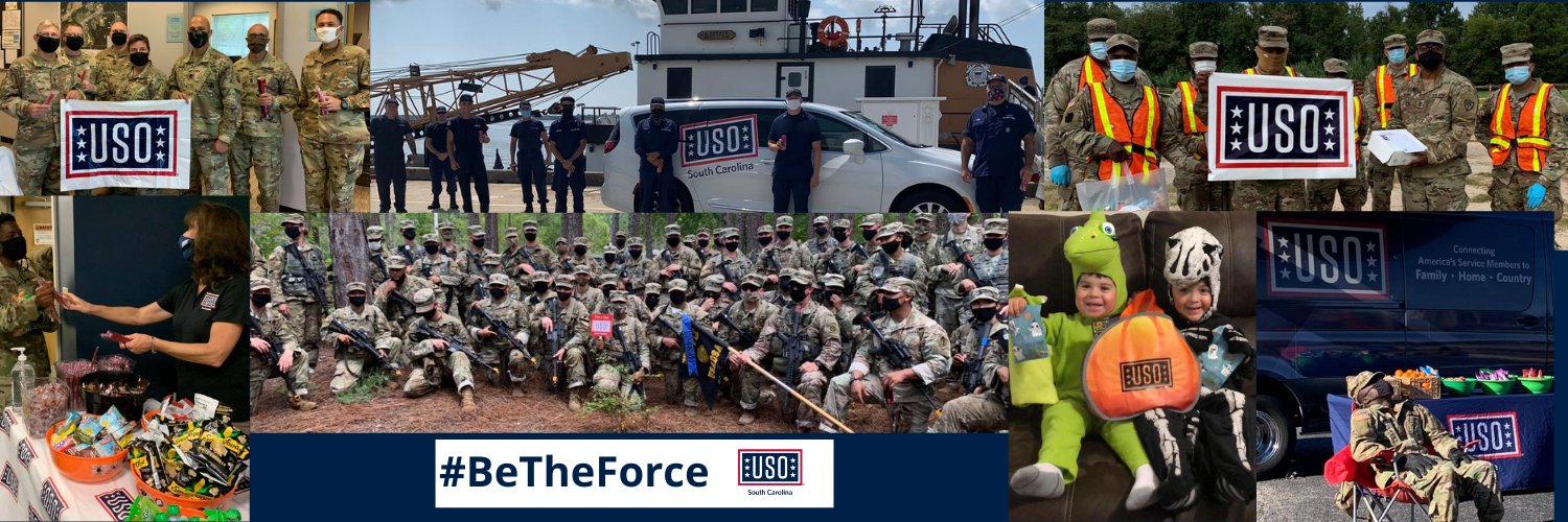 USO South Carolina banner