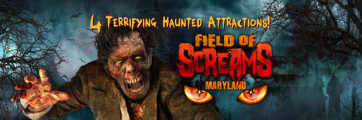 Field of Screams MD banner