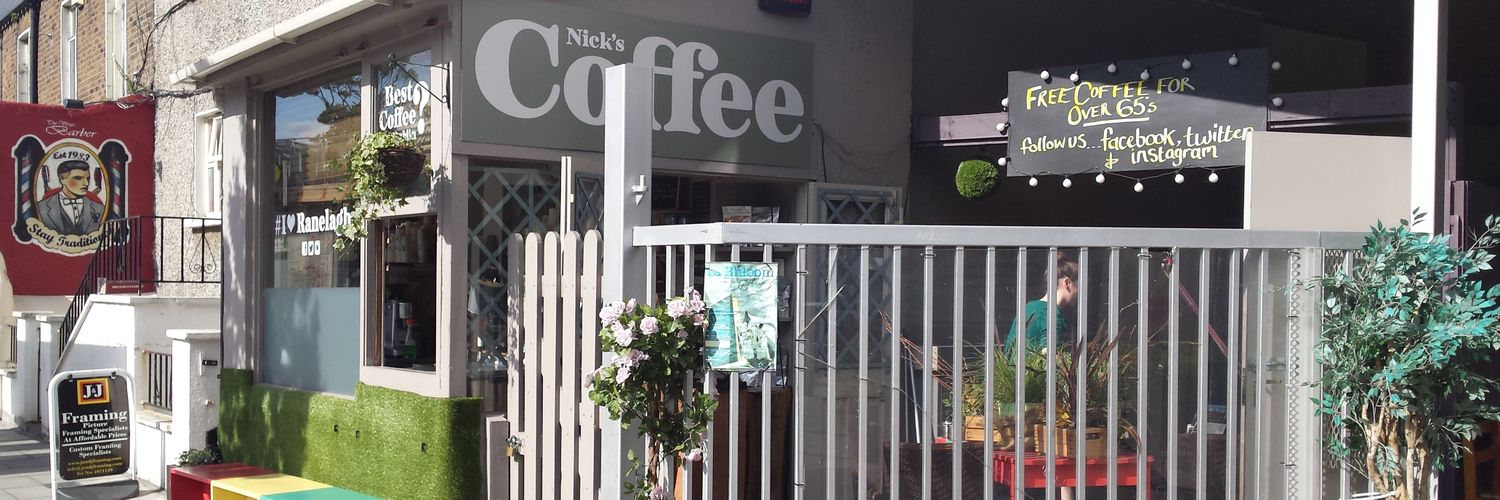 Nick's Coffee Co. banner