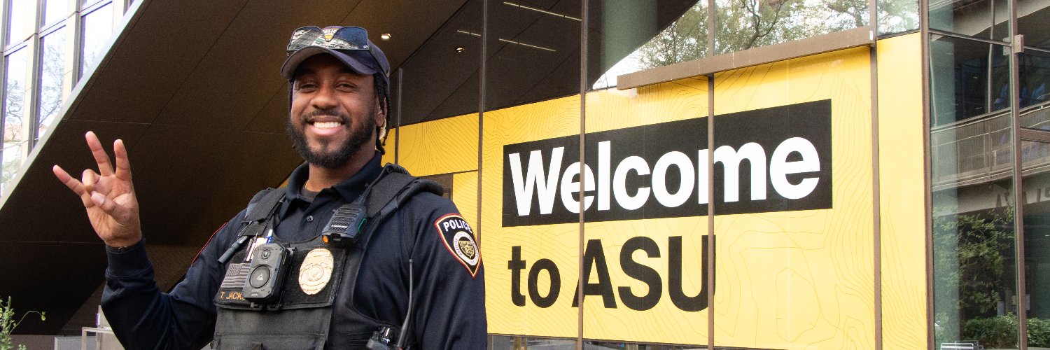 Arizona State University Police Department banner