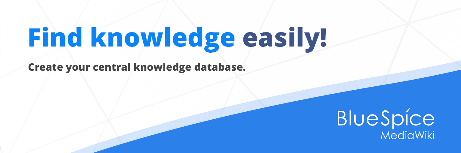 BlueSpice MediaWiki banner