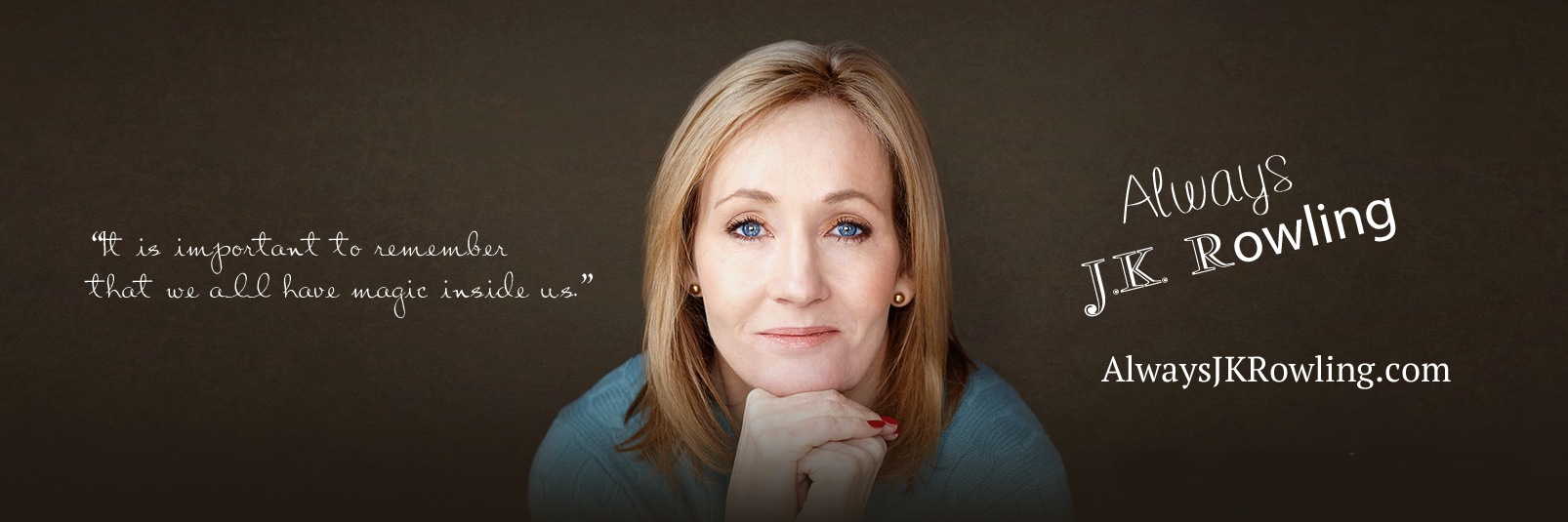 Always J.K. Rowling banner