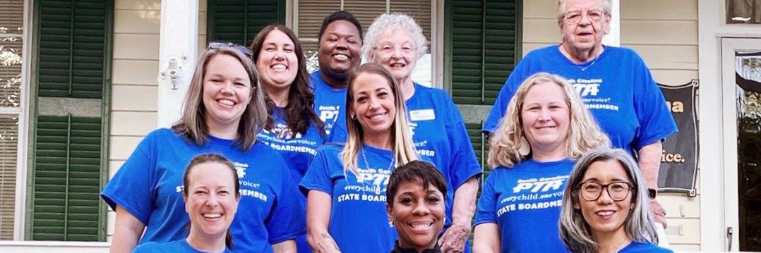 South Carolina PTA banner