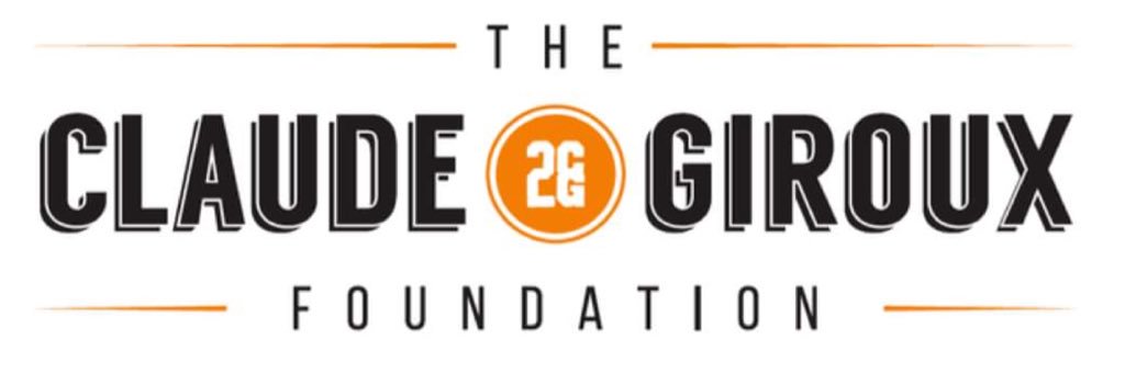The Claude Giroux Foundation banner