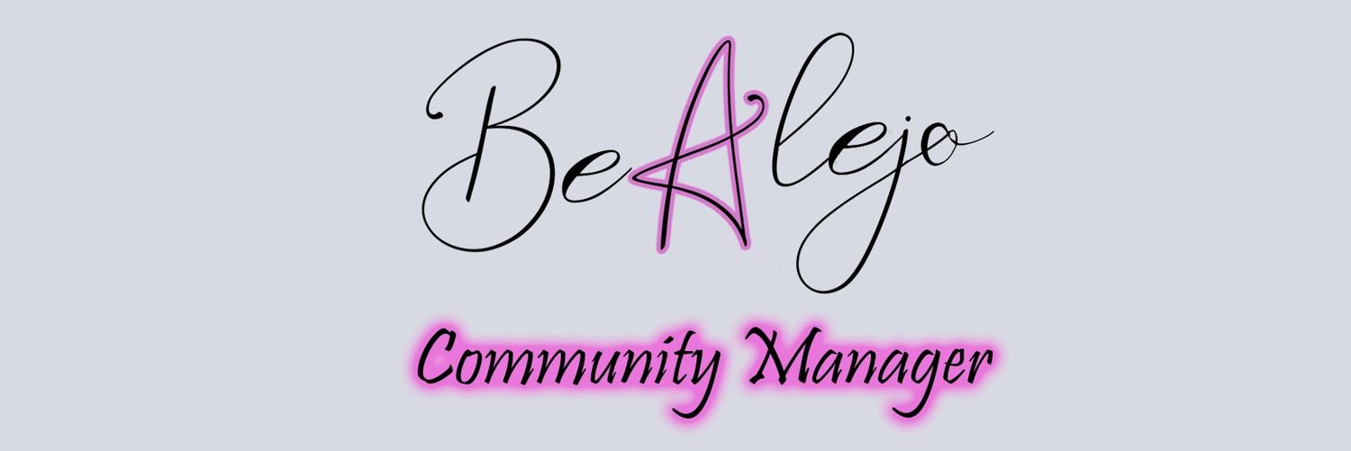 BᴇAʟᴇᴊᴏ 👩🏻‍💻 Social Media Manager banner