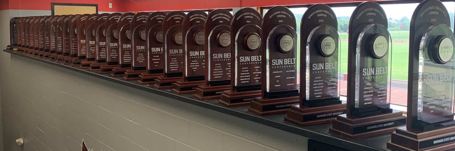 Arkansas State Track & Field/Cross Country's banner