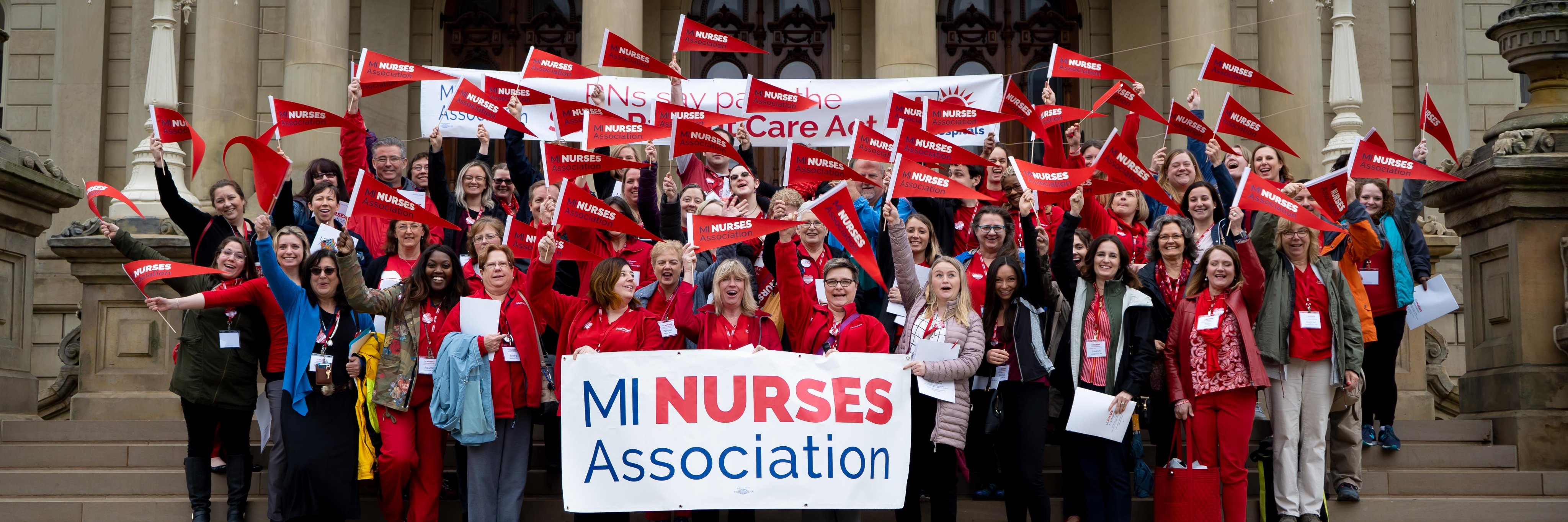 Michigan Nurses Association banner