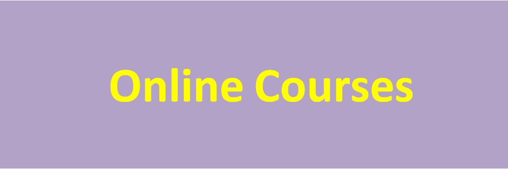 Online Courses banner