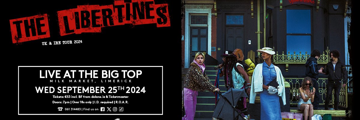 Live At The Big Top Limerick banner