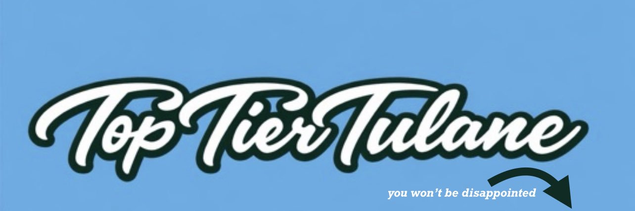 Top Tier Tulane banner