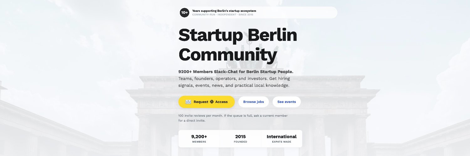 StartupSlack's profile banner image