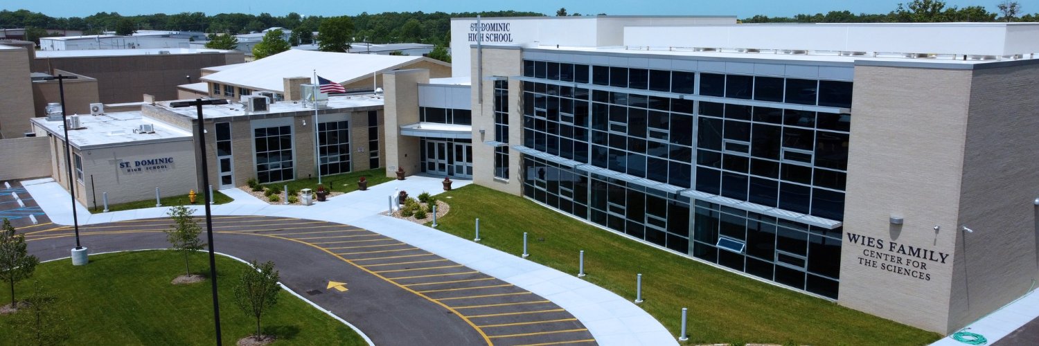 St. Dominic High School banner