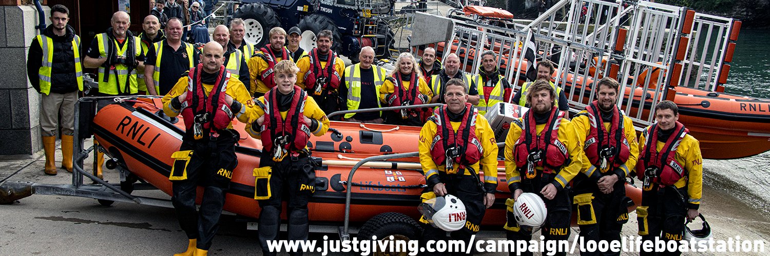 Looe RNLI banner