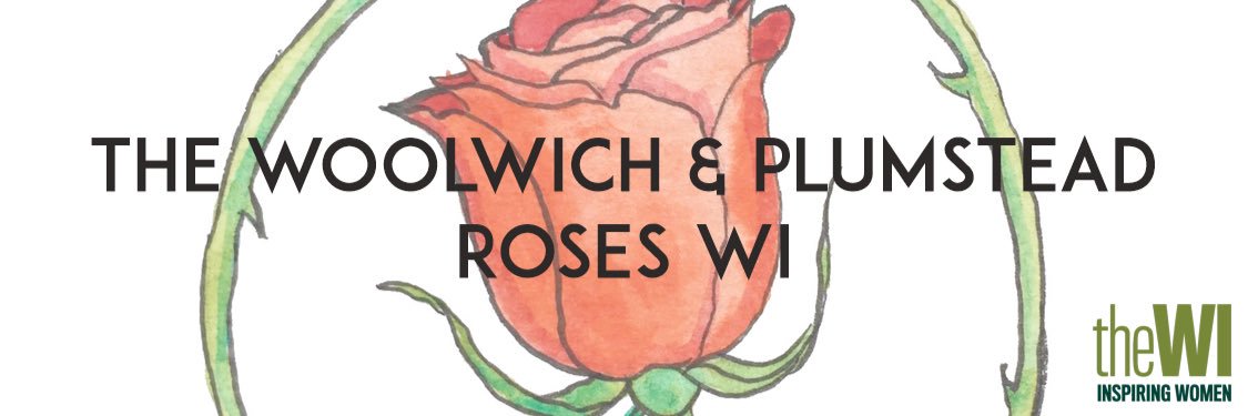 Woolwich & Plumstead Roses WI banner