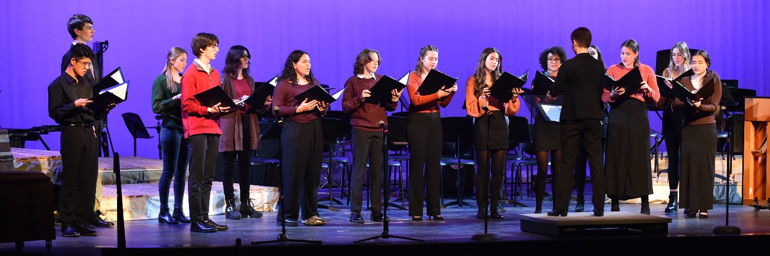 Saint Viator Choirs banner