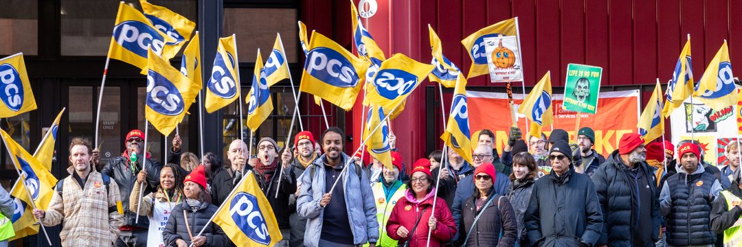 PCS Union (pcs.org.uk) banner