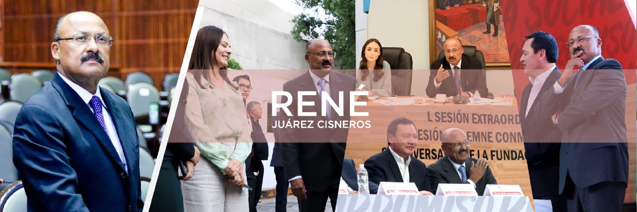 René Juárez Cisneros banner