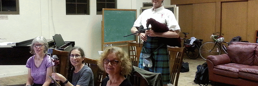 the Open Band (Berkeley) banner