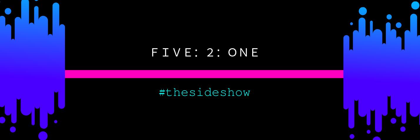 F    I    V   E    :   2    :   O   N E banner