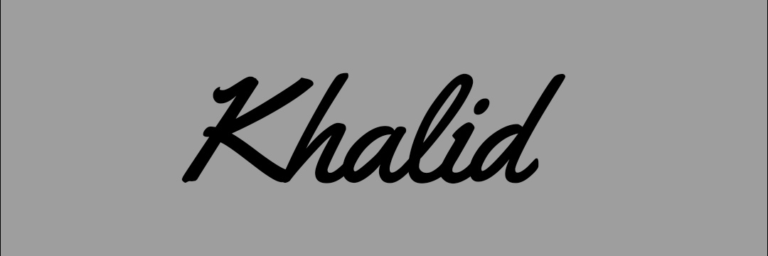Khalid banner