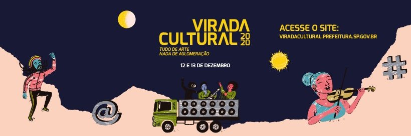 Virada Cultural banner
