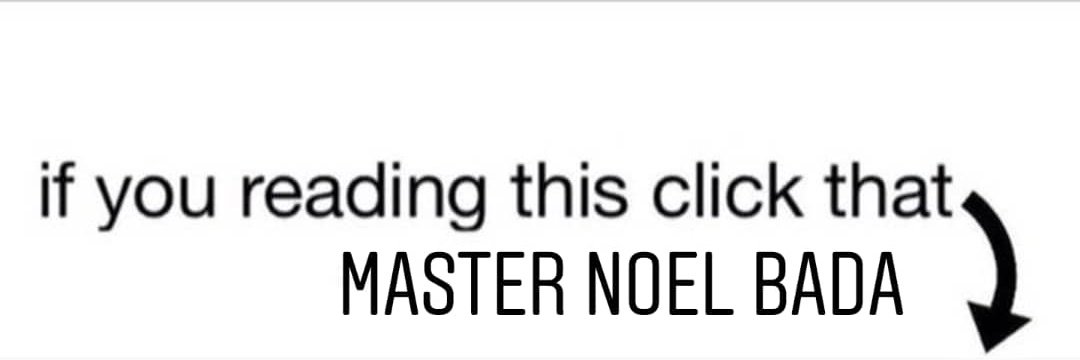 Master Noel Bada banner