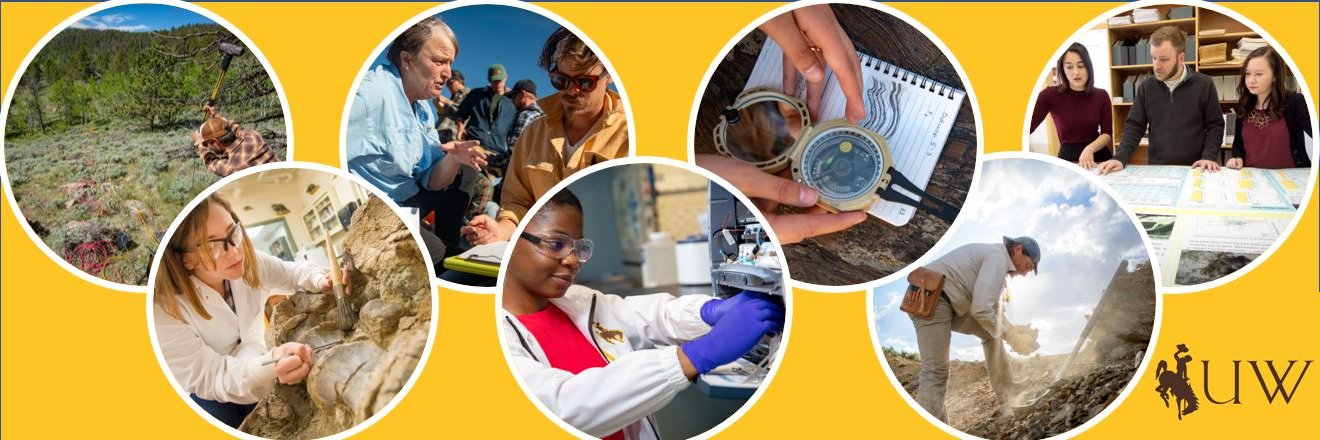 Geology & Geophysics Dept., University of Wyoming banner