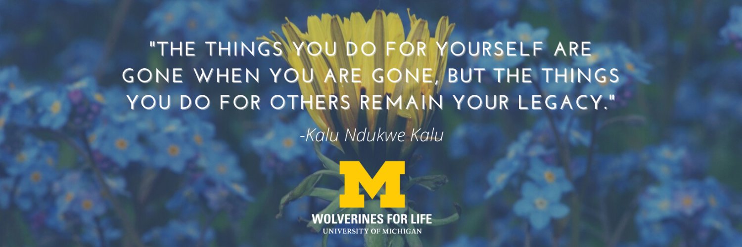 Wolverines4Life's profile banner image