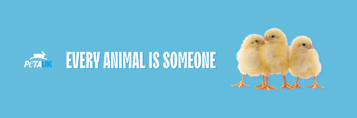 PETA UK's banner