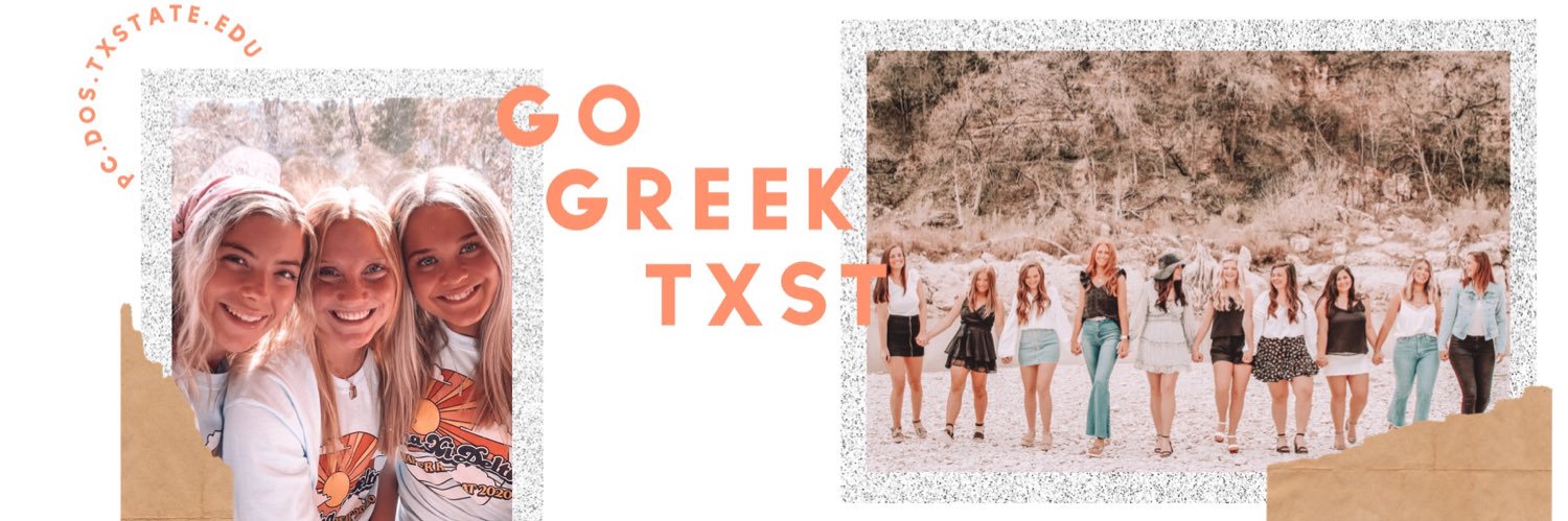 TXST ✰ PANHELLENIC banner