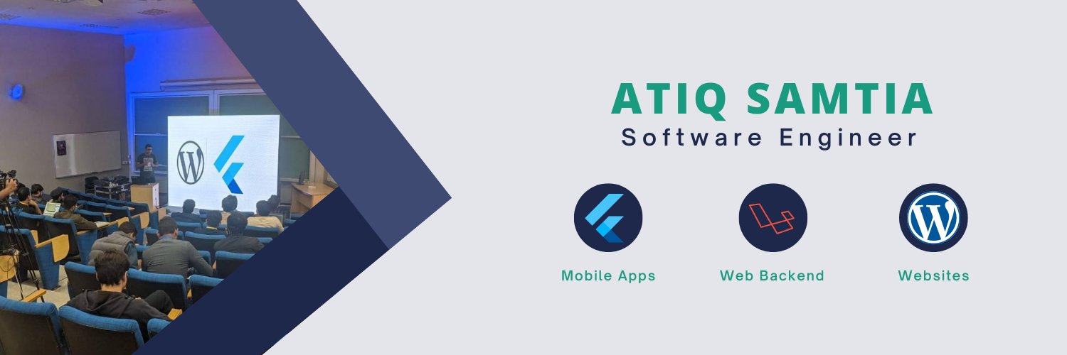 AtiqSamtia's profile banner image