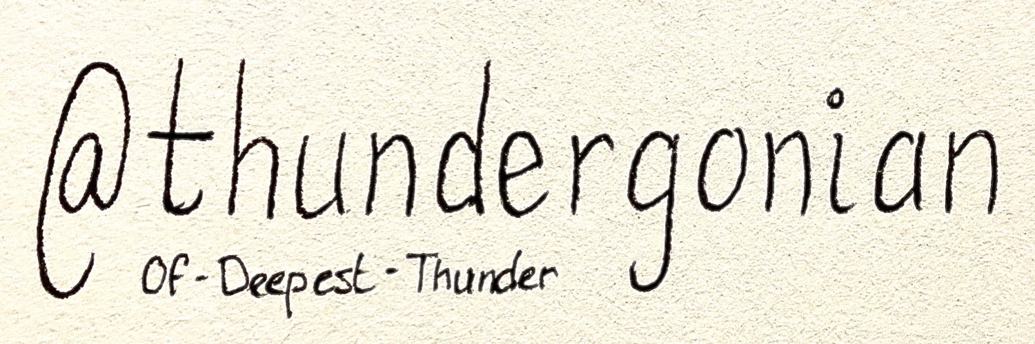 thundergonian's profile banner image